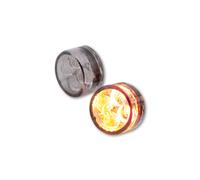 HIGHSIDER Feu arrière/clignotant LED smart Module Sixteen 3en1 homologué - verre fumé - la paire