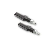HIGHSIDER Feu arrière/clignotant LED smart Shorty Fin 3en1 homologué - verre fumé - la paire