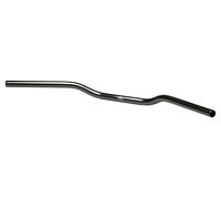 Highsider Guid. Alu Superbike Flat AN1, L : 738 mm 7/8 pouces, Noir, avec ABE