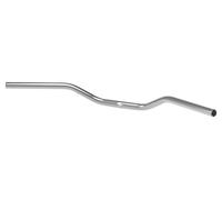 Highsider Guidon en acier Roadster H-D L01 1 pouce avec rainures H-D, chromé