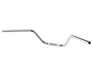 Highsider Guidon Touren L03, L : 800 mm 7/8 pouce, avec ABE, acier, chromé