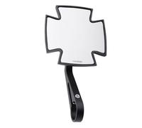 Highsider Handlebar Miroir D¿Extrémité Iron Cross, Noir Noir