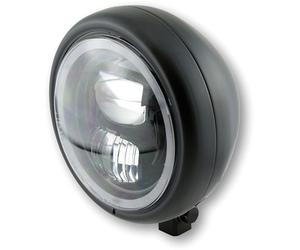 Highsider Pecos Typ 7, Phare LED 5 3/4 pouces Noir Noir