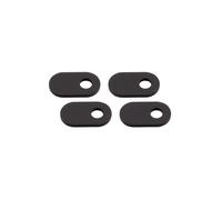 HIGHSIDER Plaques de montage INDY SPACER, div. TRIUMPH, MOTO GUZZI, BUELL, DUCATI, noir