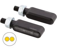 Highsider Pro Bronx-MX, Clignotants à LED Noir Teinté Noir Teinté