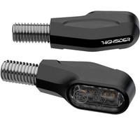 Highsider Pro Ventura-X, Clignotants à LED Noir Mat Teinté Noir Mat Teinté