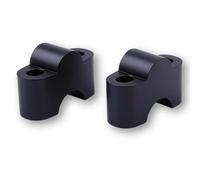 Highsider Entretoises RiseUp Aluminium, 25 mm, noir