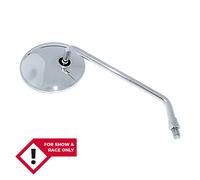 HIGHSIDER Rétroviseur de guidon smart long rond - chrome
