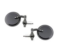 Highsider Rétroviseur d'embout de guidon Smart Round 1140025 – 2 unités, argenté