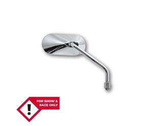 HIGHSIDER Rétroviseur sur guidon smart Agila ovale - côté droit - non homologué E - chromé