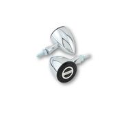 HIGHSIDER ROCKET BULLET Clignotant/Voyant de position LED, argent-or