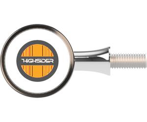 Highsider Rocket Bullet, Clignotants/feux de position à LED Chromé Chromé