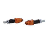 HIGHSIDER smart Halogen flasher LIZZARD, black, yellow glass, 12V/6W