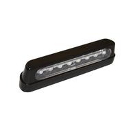 Lumière De Immatriculation LED HIGHSIDER Smart Plastique Abs-Larga-Negro /