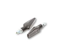 HIGHSIDER Feu arrière/clignotant LED smart Fineline 3en1 homologué - verre fumé - la paire