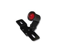 HIGHSIDER Support de plaque et feu arrière LED smart Old School Type 3 homologué - verre rouge - l'unité