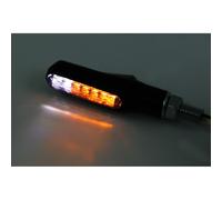 Highsider Smart Shorty Fin Led 2in1 1139699 Turn Signal 2 Units Noir