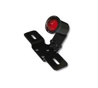 HIGHSIDER Support de plaque et feu arrière LED smart Old School Type 3 homologué - verre rouge - l'unité