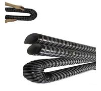 HighTemp Tuyau d'air automobile en silicone flexible pour refroidissement de frein Tailles 5,1 cm à 25,4 cm (4 m/20 m) Tuyau d'aération pour induction et vide pour une performance optimale