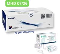 HighTop RSV & Influenza A/B + Corona Test rapide combiné 4in1 | Autotest non professionnel 20 pièces MHD 07/26 | 1 x 20 pack | ID : 2099 | Tests parahealth S (5 pièces, MHD 12/25)