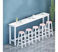 HighTop Table de bar moderne avec design de radiateur Parfait pour la maison et le bar Meubles élégants et peu encombrants pour salle à manger et recevoir