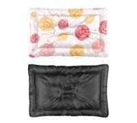 Hightopup Lit de voyage pour chien avec fond antidérapant et moelleux - Lavable - Taille M - 60 x 45 cm