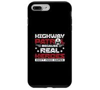 Highway Patrol Parce que les vrais héros n'ont pas besoin de capes drôles Coque pour iPhone 7 Plus/8 Plus