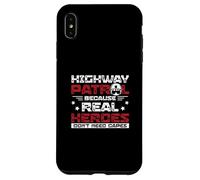 Highway Patrol Parce que les vrais héros n'ont pas besoin de capes drôles Coque pour iPhone XS Max