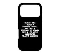 Highway to Hell vs. Stairway to Heaven - Dire Fantaisie Coque pour iPhone 17 Pro