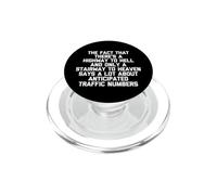 Highway to Hell vs. Stairway to Heaven - Dire Fantaisie PopSockets PopGrip pour MagSafe