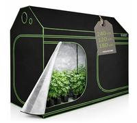 HIGHWERK Tente de Culture 240 x 120 x 200 cm | Culture Maison « MyHomeGrow », Noir Vert | Tente de Culture d'intérieur pour la Culture de Plantes | Boîte de Culture