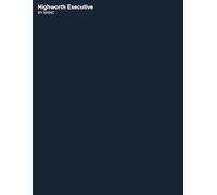 Highworth Executive Notebook: Legal ruled, 108 pages, 8.5x11 notebook for business meetings, entrepreneurship, work, and school.