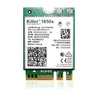 HighZer0 Electronics AX1650x Killer Series WiFi 6 Upgrade | Gaming WiFi Adapter | M.2 WiFi Card for PC | 2.4 Gbps WiFi for PC | Supports Bluetooth 5.2 & Intel, AMD, Windows 10+, Linux (AX1650x)