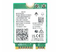 HighZer0 Electronics BE201 WiFi 7 Card | Tri-Band Wi-FI | Up to 5.8 Gbps | CNVio3 M.2 WiFi Card for PC | Supports Bluetooth 5.4 | Requires Intel 13th+ Gen CPU Windows 10/11, Linux | BE201NGW