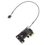 HighZer0 Electronics M.2 NGFF Wireless Card to PCI-e 1X Adapter M.2 Bluetooth-Compatible Network Card to WiFi WLAN Converter Desktop for 8260 (Laptop to Desktop)
