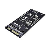 HighZer0 Electronics NGFF M.2 Adapter M2 SATA3 Raiser M.2 to SATA Adapter SSD M2 to SATA Expansion Card B Key Suppor 30/42/60/80mm (M.2 to SATA, M.2 to SATA)
