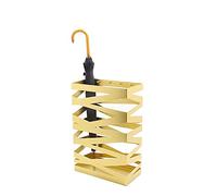HIGOH Stands de Parapluie, Support de Parapluie de Super Qualité, Porte-Parapluie Élégant En Métal, Avec Plateau Et Crochets, Décoratif Pour L'Hôtel À Domicile Et Le Couloir D'Entrée/Doré