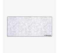 Higround SNOWSTONE XL Tapis de Souris topographe - Vitesse Moyenne, Bord Cousu pour éviter Les accrocs, Amplitude complète de mouvements, Bords Fins Cousus Plats, Base en Caoutchouc antidérapant