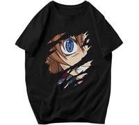 Higurashi When They Cry Higurashi No Naku Koro Ni Tee Round Neck Unisex Tops Men's 100% Cotton Short-Sleeve T-Shirts XXL