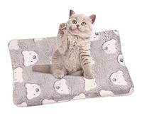 higyee Couverture apaisante pour Chat,lit en Flanelle pour Chien Caisse pour Chiot | Couverture et Anti-Stress pour Chiens et Chats Petite Taille Moyenne