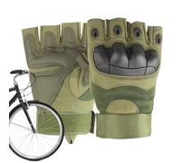 higyee Gants de Cyclisme | Gants sans Doigts Résistants À l'usure pour Exercice, De Sport pour Vélo - pour Exercice Conduite Équitation Moto Plein Air Musculation Fitness Alpinisme Camping