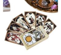 higyee Jeu de Tarot - Jeu de Société avec Cartes de Tarot en Papier Collectionnable | 78 Feuilles Exploration Spirituelle Divination Accessible Cadeau pour Amis Famille Adolescents
