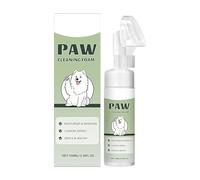higyee Nettoyant Pattes Chien | Accessoires De Nettoyage avec Brosse en Silicone | 100ml Mousse pour Pattes De Chiot avec Brosse - Destiné Aux Chiens Et Chats De Toutes Tailles pour Maison Voyage
