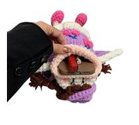 higyee Pochette Téléphone | Style Tricot Élégant Accessoire Mode | Sac à Bandoulière Cartoon pour Mobile - pour Femmes et Filles, Parfait pour Shopping, Rencontres, Voyage et