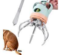 higyee Ramasse-crottes pour Chien - Pince De Ramassage Anti-Fuites,Attrape-Crottes pour Chien avec Distributeur De Sacs,pour Animaux de Petite Moyenne et Grande Taille Marche Camping Entraînement