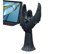 higyee Sculpture d'ange Noir - Figurine Sculpture d'ange en résine - Résine Priant Ange Sculpture Figurine Sculpture Esthétique pour Bureaux, Chambre, Table