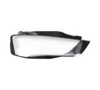Hihaha Cache De Phare Avant Pour Audi A4 B9 2013-2015 Noir, Couverture De Lentille Claire No.8K0941044E, 1 Pc Avant Droit De Voiture