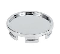 Hihaha Cache-Moyeu De Roue De Voiture Universel/Cache-Moyeu De Jante/Pour La Plupart Des Voitures/En Plastique À Encliqueter 58Mm 2,28" Od / 1 Pc Chrome Argenté