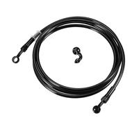 Hihaha Durite De Frein Pour Moto, Tuyau Hydraulique De Frein Avec Raccord En Banjo/Intérieur Pour Moto Tout-Terrain/Longueur Durable De 220 Cm / 1 Ensemble