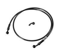 Hihaha Durite De Frein Pour Moto, Tuyau Hydraulique De Frein Avec Raccord En Banjo/Intérieur Pour Moto Tout-Terrain/Longueur Durable De 130 Cm / 1 Ensemble